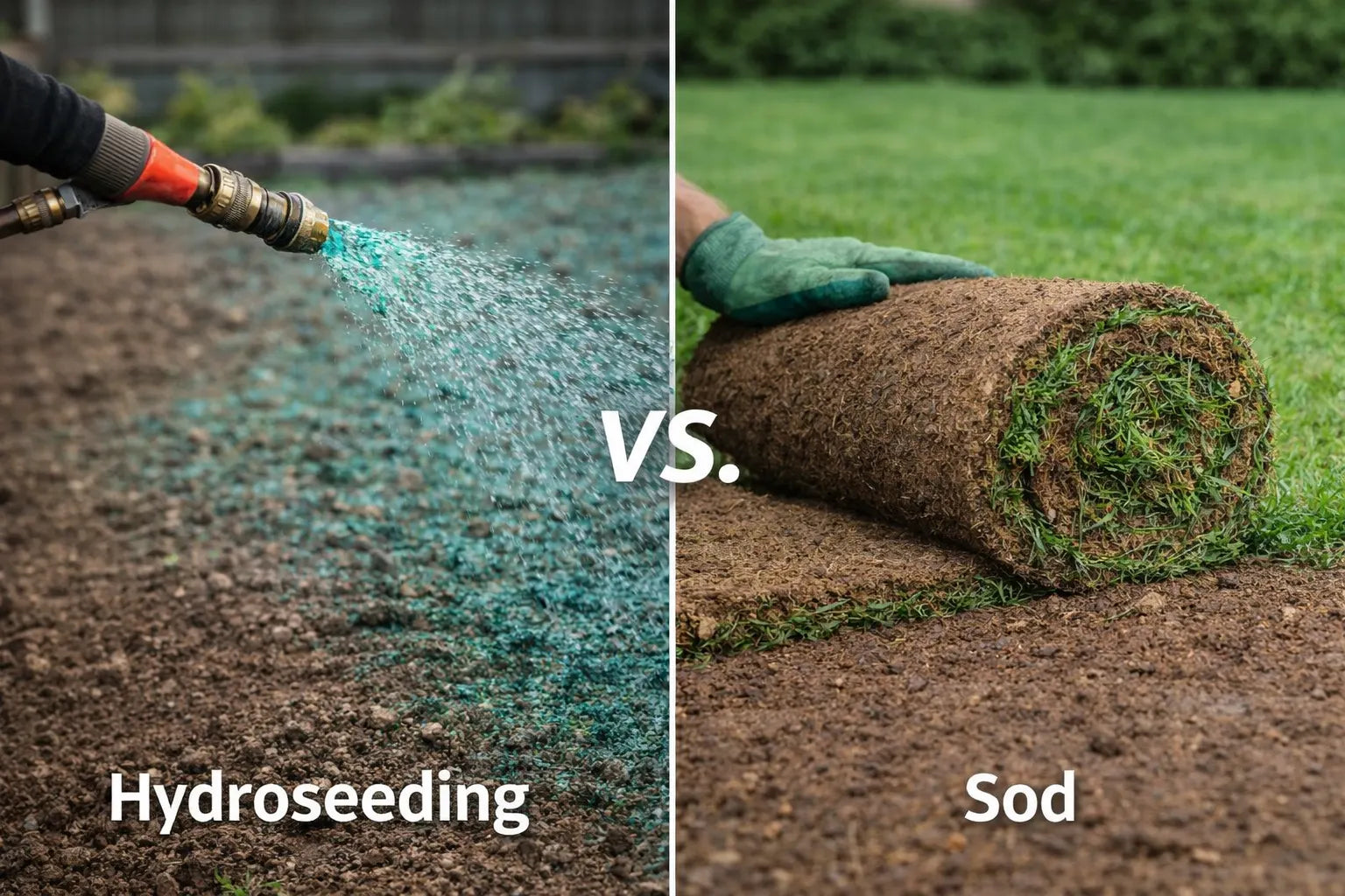Hydroseeding vs. Sod: Which One Is Right for You? – Rivendell Distribution