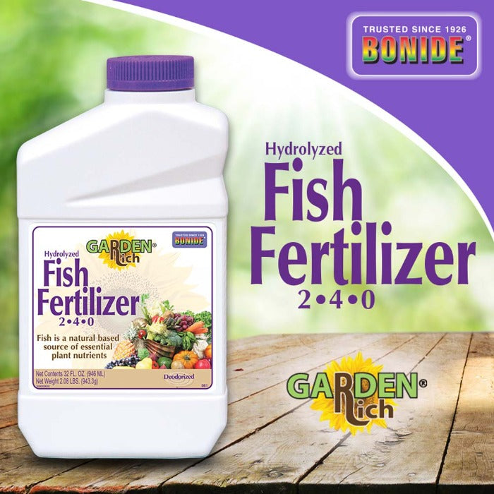 Bonide Fish Emulsion 2-4-0 – Rivendell Distribution