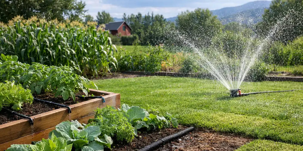 Best Garden Irrigation System for Raised Beds, Lawns, and Slopes