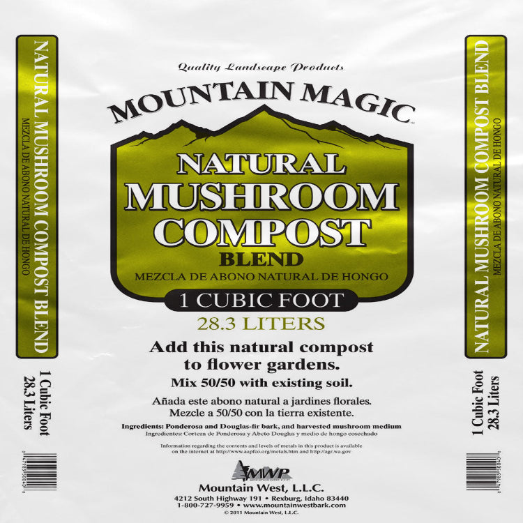 Mountain West Mushroom Compost.
