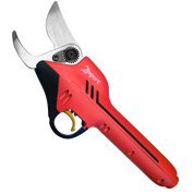 Zenport 1.5-inch cordless electric hand pruner: red, lightweight design for easy pruning.
