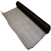 Biaxial GeoGrid 3K Series: Black geogrid roll, ideal for soil stabilization and reinforcement projects.
