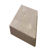 Light gray concrete paving stone, smooth surface.

