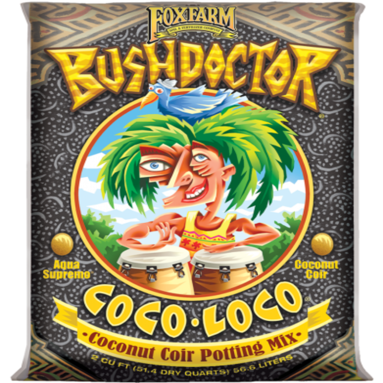 Fox Farm Coco Loco Coconut Coir Potting Mix, 2 cu ft
