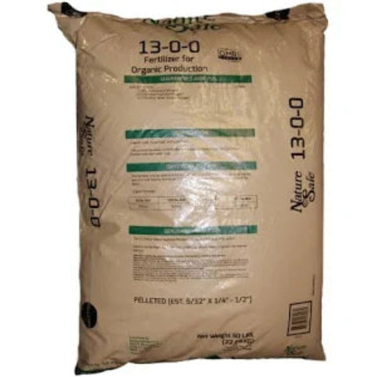 Nature Safe 13-0-0 Organic Fertilizer — fertilizer or soil amendment.