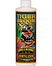 Tiger Bloom Buds & Blooms 2-8-4 Liquid Fertilizer, 1 pint bottle

