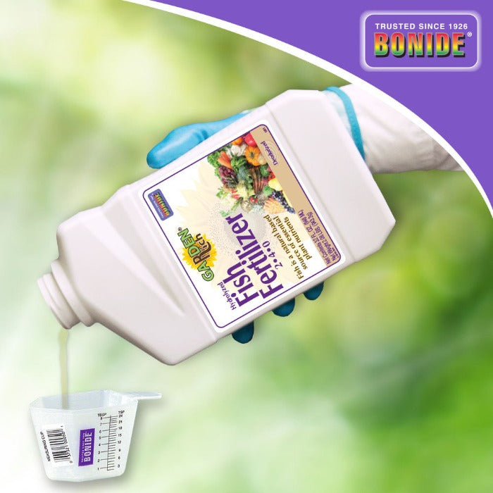 fish fertilizer nutrients Bonide Fish Emulsion 2-4-0 – Rivendell Distribution