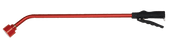 Dramm 30 Inch Touch 'n Flow Pro Rain Wand: Red aluminum, 30" watering wand with adjustable nozzle for effortless garden watering.
