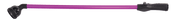 Purple 30-inch watering wand with adjustable nozzle.
