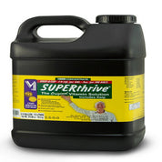 2.5-gallon jug of liquid plant nutrient concentrate, featuring kelp & application instructions.
