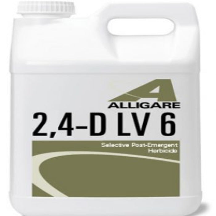 Alligare 2,4-D LV6 selective post-emergent herbicide
