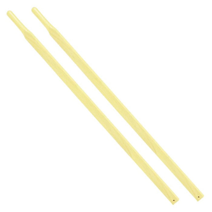 Corona 10" x 10" Tamper Replacement Handles (2-pack), light wood.
