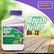 Bonide Brushkiller BK-32 Concentrate: Kills brush, weeds, & vines; makes up to 8 gallons.
