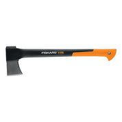Fiskars X15 Splitting Axe, 23", durable black & orange handle, for efficient wood splitting.
