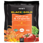 Sungro Black Gold Natural & Organic Potting Mix Plus Fertilizer, 1 cu ft bag, OMRI Listed
