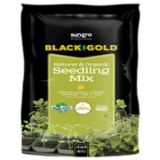 Sungro Black Gold Natural & Organic Seedling Mix, 1.5 cu ft, ideal for seed germination, cuttings, cell packs, trays or flats.
