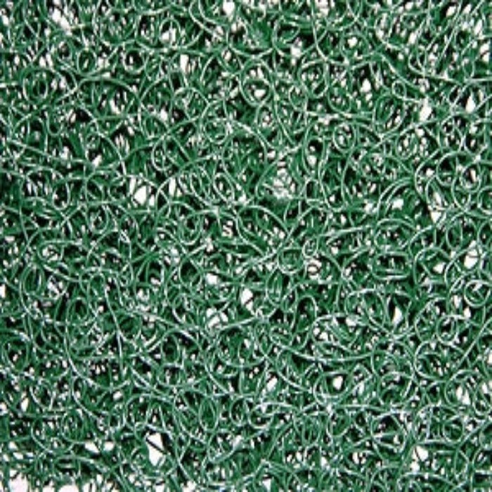 Green Matala filter media for aquariums.
