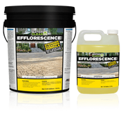 GatorClean Efflorescence Cleaner: 5-gallon & 1-gallon sizes, concentrated formula for concrete, pavers & natural stone, stronger cleaning yet gentle.
