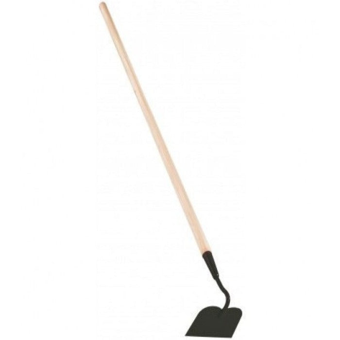 Corona Light-Duty Garden Hoe with wooden handle, ideal for weeding and cultivating.
