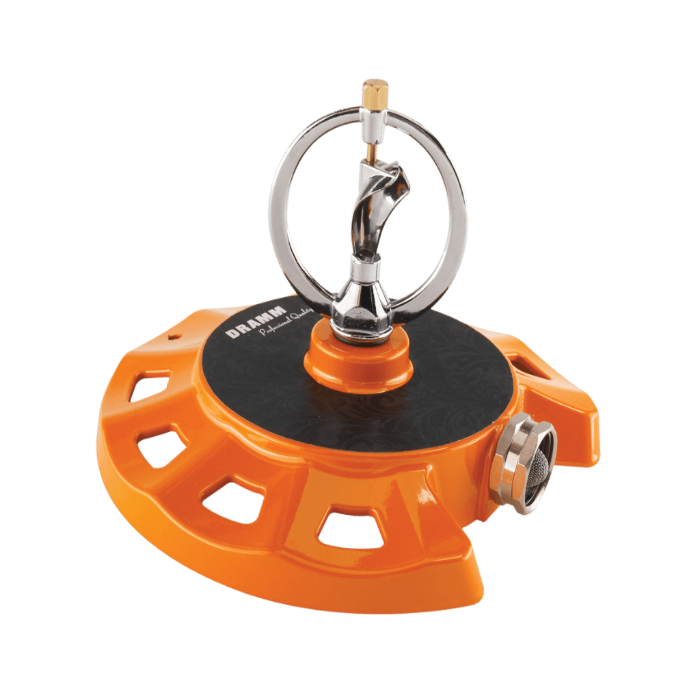 Dramm Colorstorm Impulse Stake Sprinkler Orange - Image 5