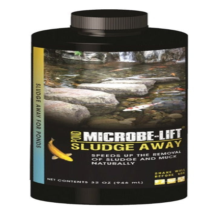 Microbe-Lift Sludge Away: 32 oz pond sludge remover, speeds muck & sludge removal naturally.
