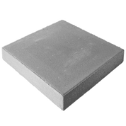 Large gray concrete paving stone, 24x24 inches, 60mm thick.
