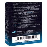 Aquarium product label with instructions, dosage information, and contact details.
