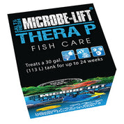 Fish care product box; treats 30-gallon tanks for up to 24 weeks.
