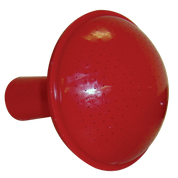 Dramm 10 Liter Red Plastic Sprinkling Head for even watering.
