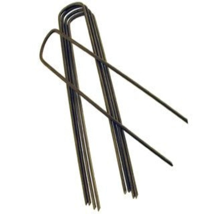 Fabric & Sod Pins: Heavy-duty metal pins for securing fabrics or sod.
