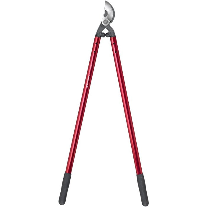 Corona High-Performance Aluminum Handle Orchard Lopper, 36-inch red loppers with comfortable grips for easy pruning.
