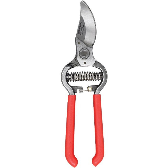 Corona ClassicCUT Bypass Pruner, 3/4-inch cut, red handles, durable steel blades for clean cuts.
