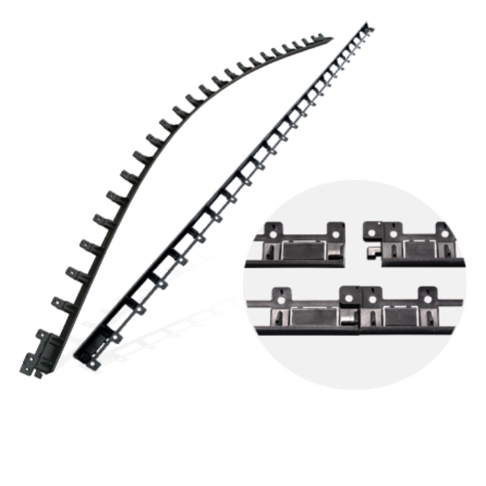 Gator Edge Rigid & Flex: Durable black plastic edging, flexible & rigid options for various applications.
