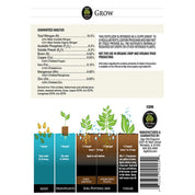 Liquid plant food analysis & application guide: 12-6-6 NPK ratio,  seeds to foliar feeding.

