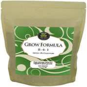 Age Old Dry Grow 8-4-1 fertilizer with 1% Calcium: High nitrogen blend for vegetative plant growth.
