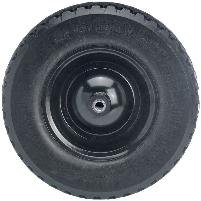 Corona EasyLIFTER Wheelbarrow Dual Wheel Kit - Flat-Free Knobby Tire: black, knobby, flat-free tire with durable construction.
