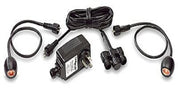 Little Giant LED EggLite Kit: 2-light LED system with power adapter, cords, and connectors.
