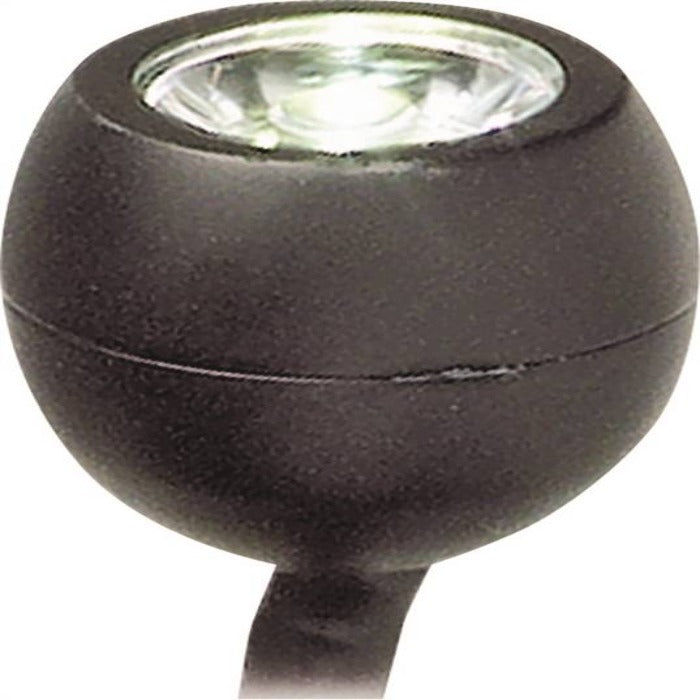 Little Giant LED EggLite White (2-pack) - black, spherical LED light with a bright white bulb.
