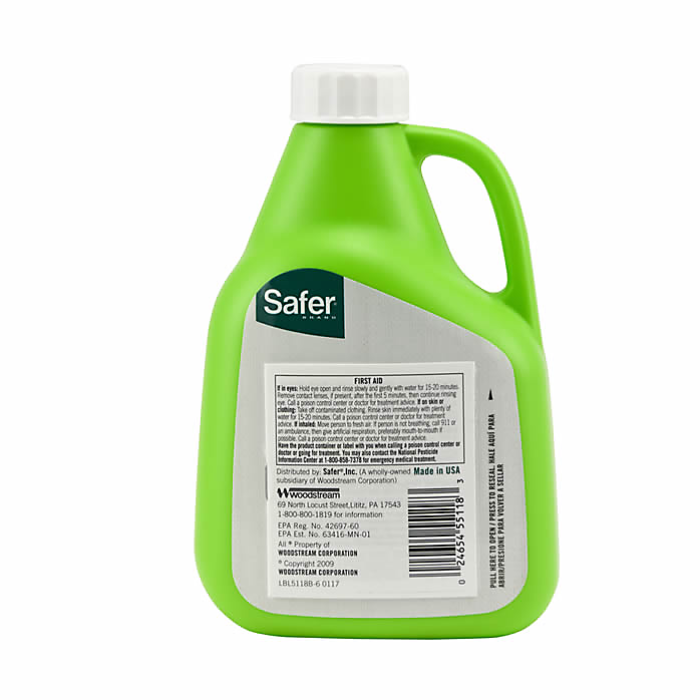 commercial insecticidal soap Safer Brand Insect Killing Soap