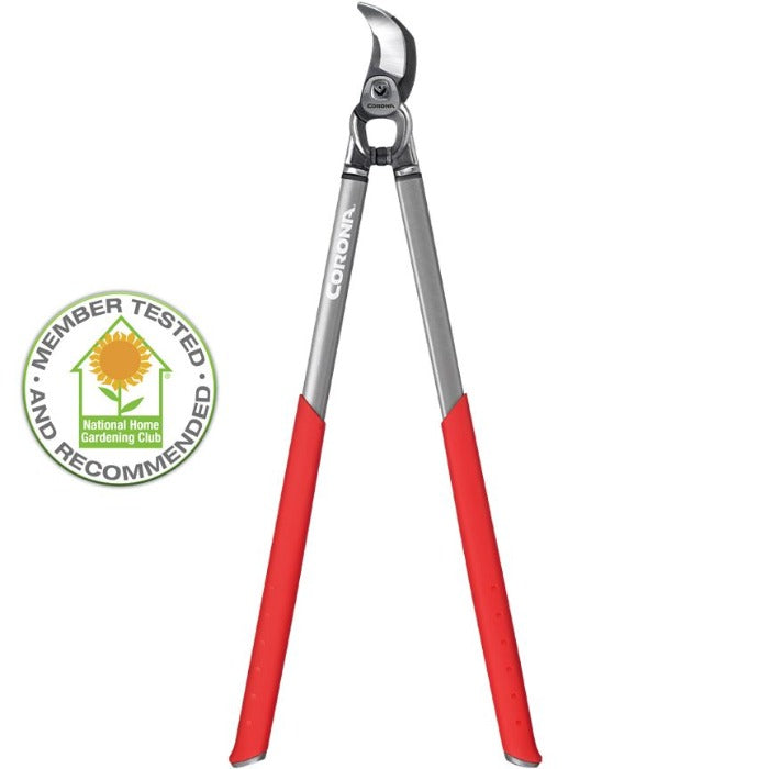 Corona DualCUT Bypass Lopper, 2-inch MAX Forged, red handles, National Home Gardening Club recommended
