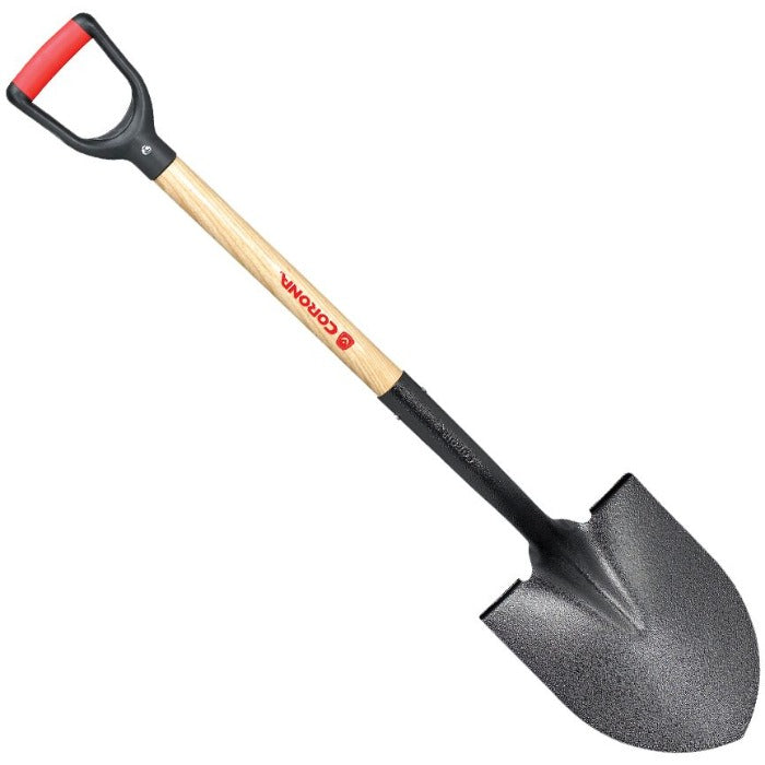 Corona DIY Shovel: 30" open-back shovel with fiberglass handle.
