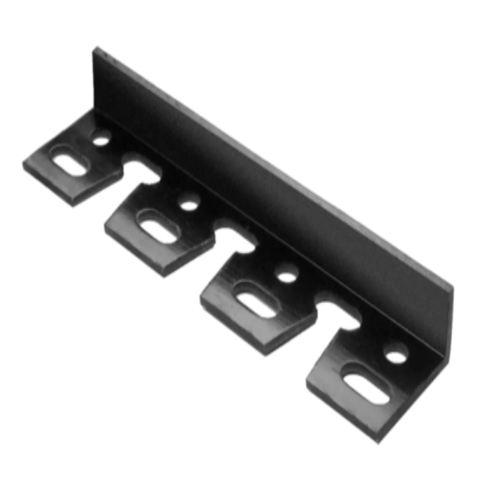Oly-Ola Stone Edge: Black plastic edging with pre-drilled holes for easy installation.
