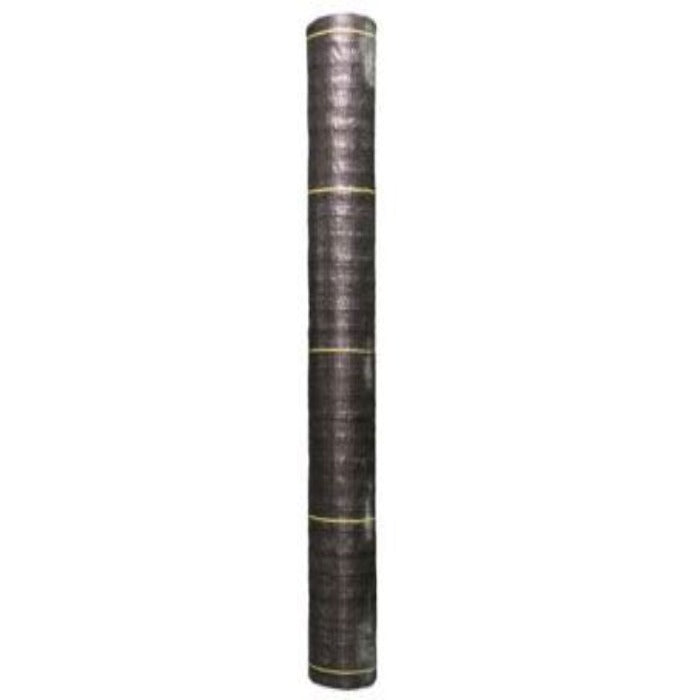 Sunbelt 3.2oz Woven Ground Cover roll for weed control and landscaping.
