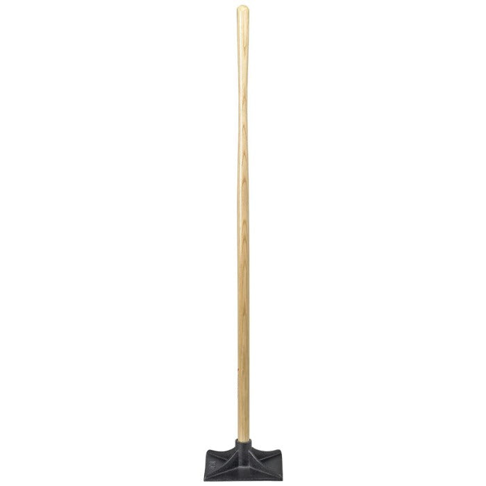Corona 8x8 inch Dirt Tamp with Wood Handle for Soil Compaction
